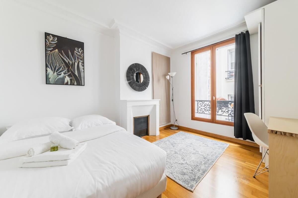 85M2 De Confort Paris 17 - Charme Parisien 6P - Flat-Guest エクステリア 写真