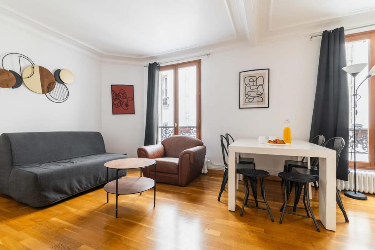 85M2 De Confort Paris 17 - Charme Parisien 6P - Flat-Guest エクステリア 写真