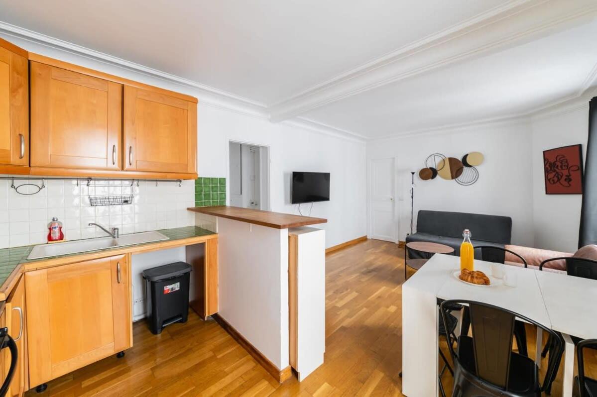 85M2 De Confort Paris 17 - Charme Parisien 6P - Flat-Guest エクステリア 写真